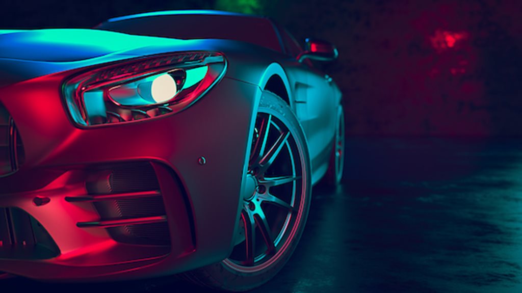 vehicle wheel close up